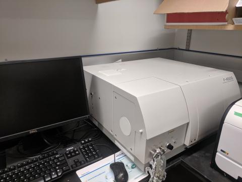 Fluorescence spectrophotometer photo